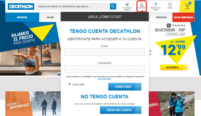 Cómo trabajar en Decathlon
