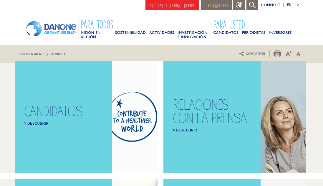 Cómo trabajar en Danone