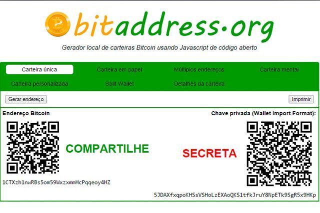valor de Bitcoin